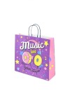 Bolsa 32x10x30 cm. MUSIC POP