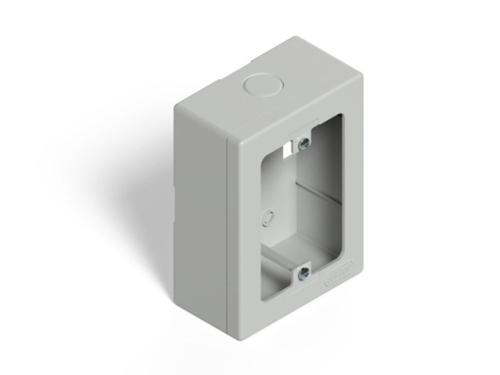 CAJA EXT. PLASTICA P/CABLECANAL 10X5CM BLANCA 