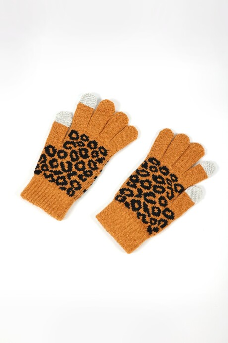 Guantes Guepardo Estampado 4