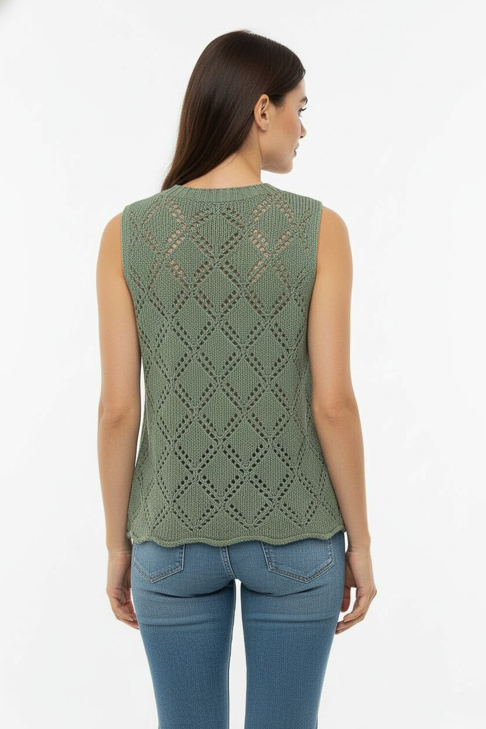 Chaleco Liriot Verde Azulado