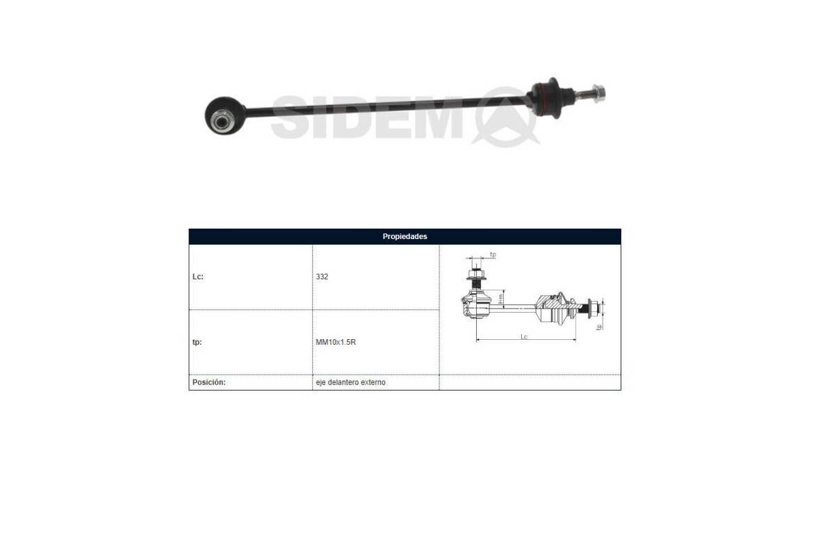 Bieleta Citroen C15, Peug 205/309 83-25 Der/Izq Bieleta Citroen C15, Peug 205/309 83-25 Der/Izq