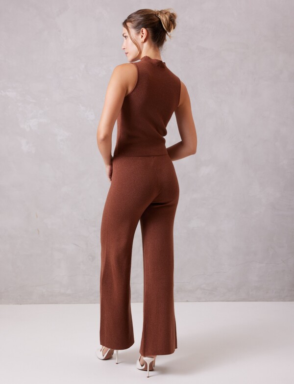 Top Lurex MARRON