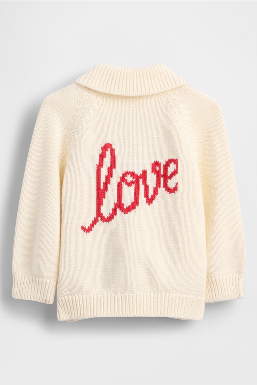 Saco Love Bebé Ivory Frost