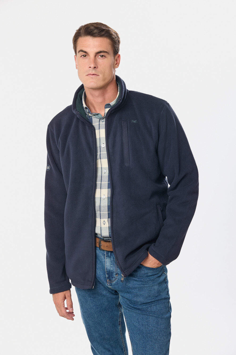 CAMPERA POLAR DE ABRIGO Marino