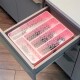 Organizador de cubiertos con tapa BLANCO