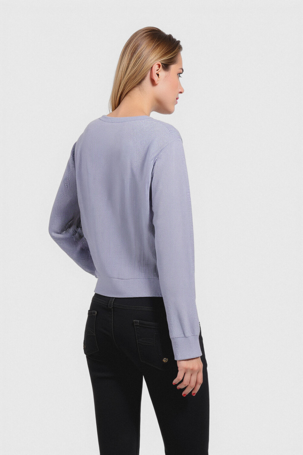 Sudadera Escarlata Gris