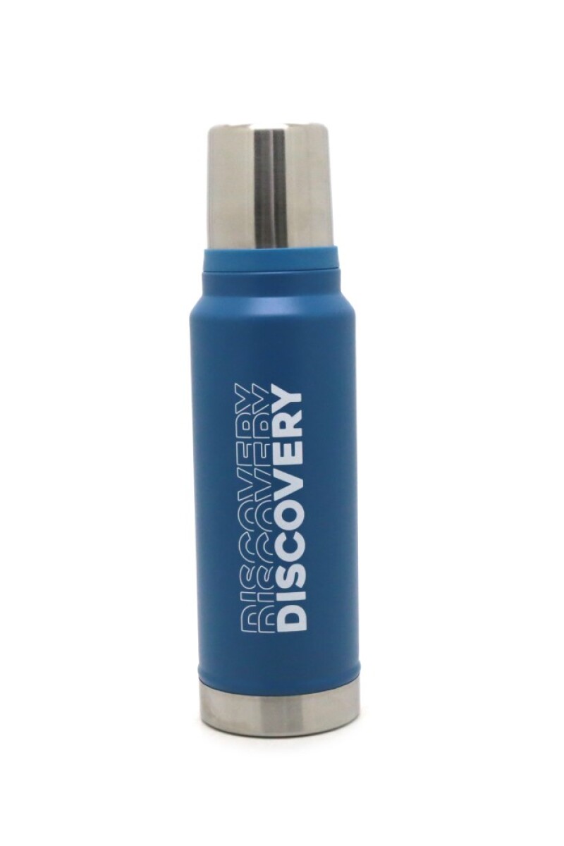 Termo 1000 mL doble Acero - Discovery Azul