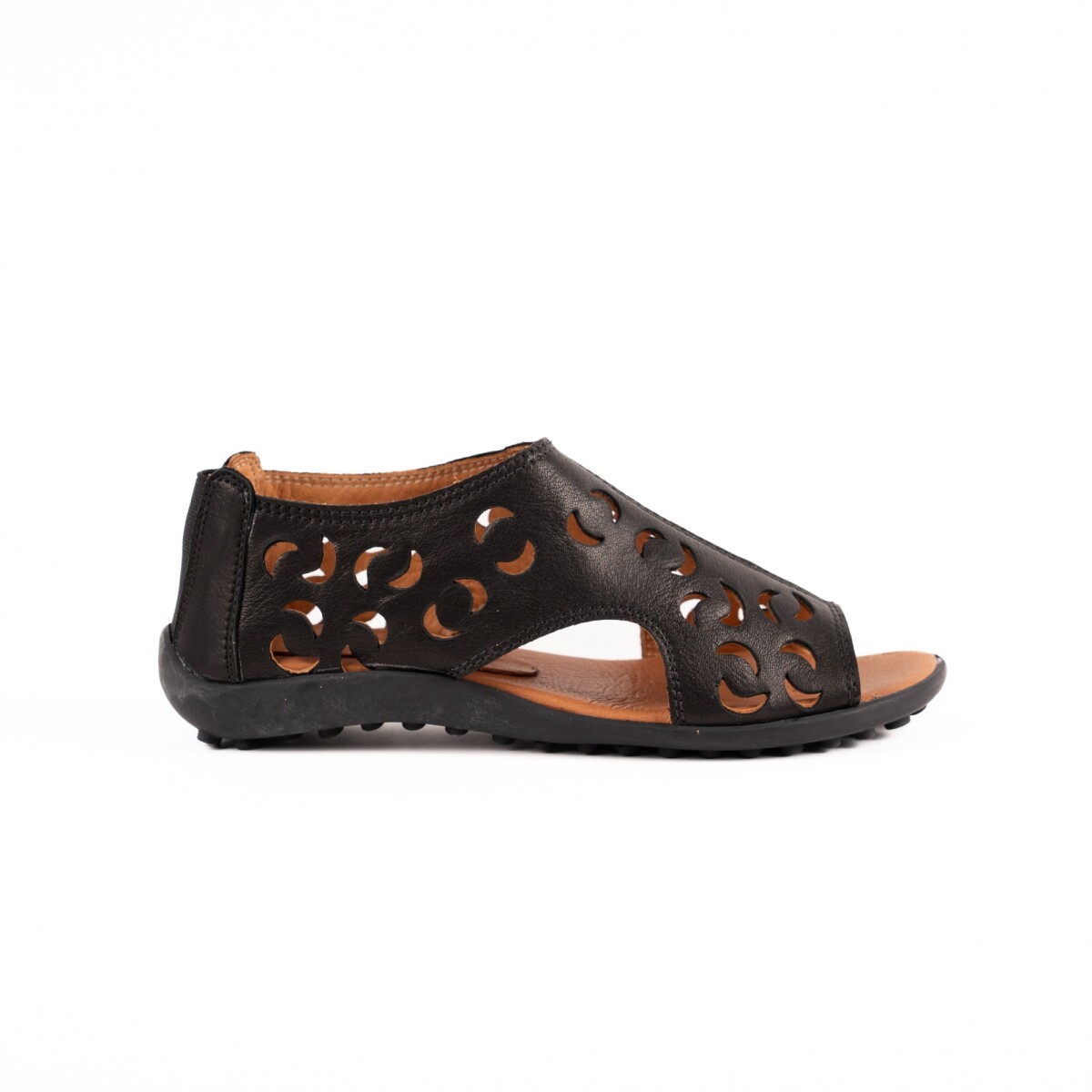 Sandalia Circulos - Negro 