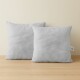 Set x2 relleno para almohadones comprimido 62 x 62cm BLANCO