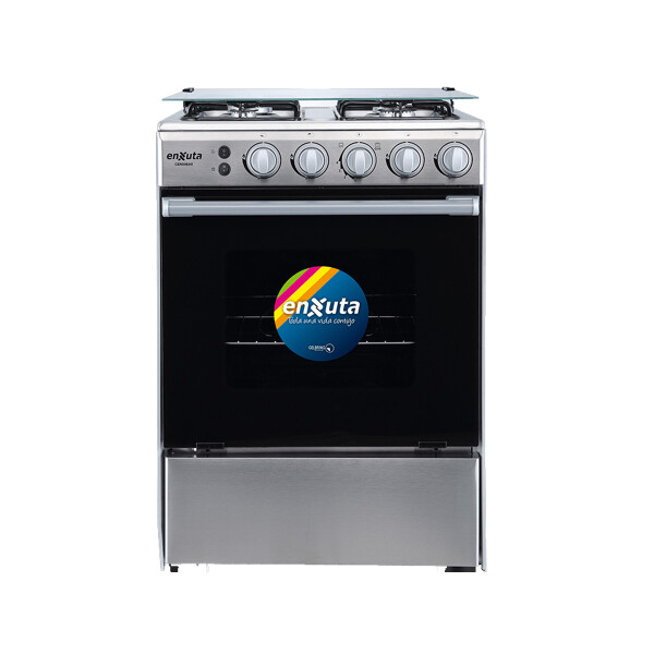COCINA SUPERGAS 4 HORNALLAS INOX CON TERMOCUPLA Y GRILL 60X60 ENXUTA COCINA SUPERGAS 4 HORNALLAS INOX CON TERMOCUPLA Y GRILL 60X60 ENXUTA