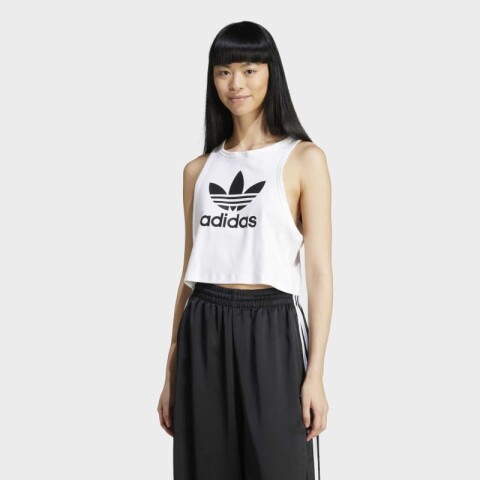 Musculosa Adidas Trifolio Blanco