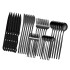 Juego de 36 Cubiertos De Acero Inoxidable Cocina Imback Negro Juego de 36 Cubiertos De Acero Inoxidable Cocina Imback Negro