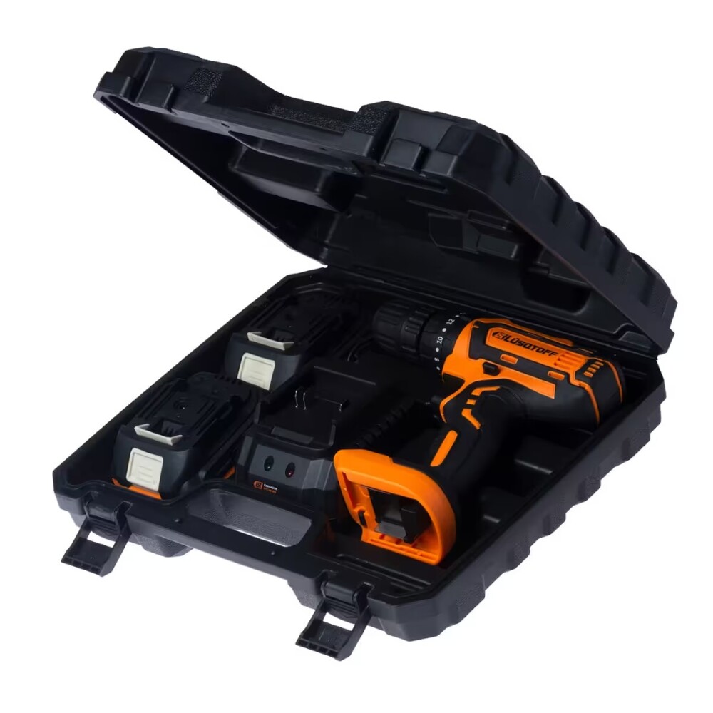 Taladro perc a batería 10mmc/2 bat 2.0amp + cargador Taladro Perc A Batería 10mmc/2 Bat 2.0amp + Cargador