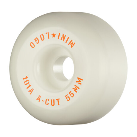 Ruedas Minilogo A-Cut White 55mm 101a Ruedas Minilogo A-Cut White 55mm 101a