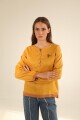 Blusa Lanai Mostaza y camel