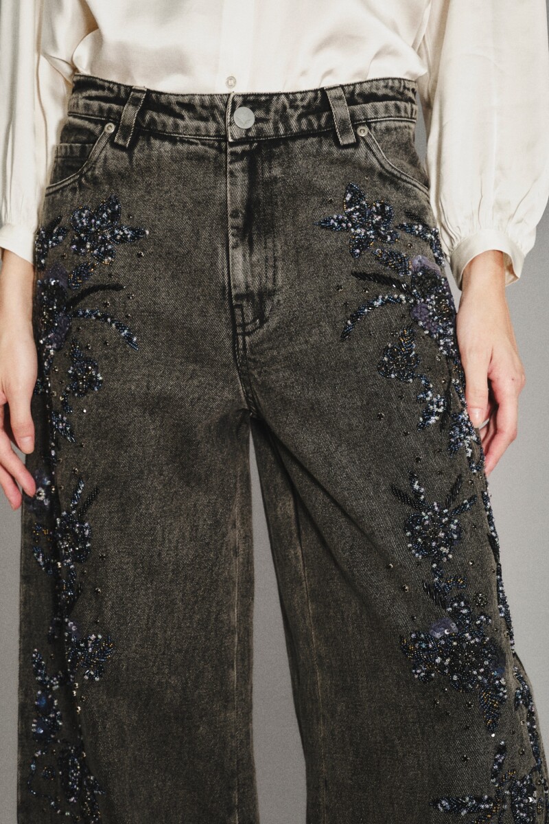 Pantalon Denim Embro Negro