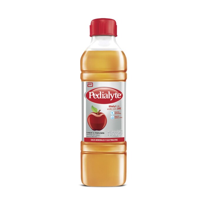 PEDIALYTE MANZANA FR. X 500 ML. única