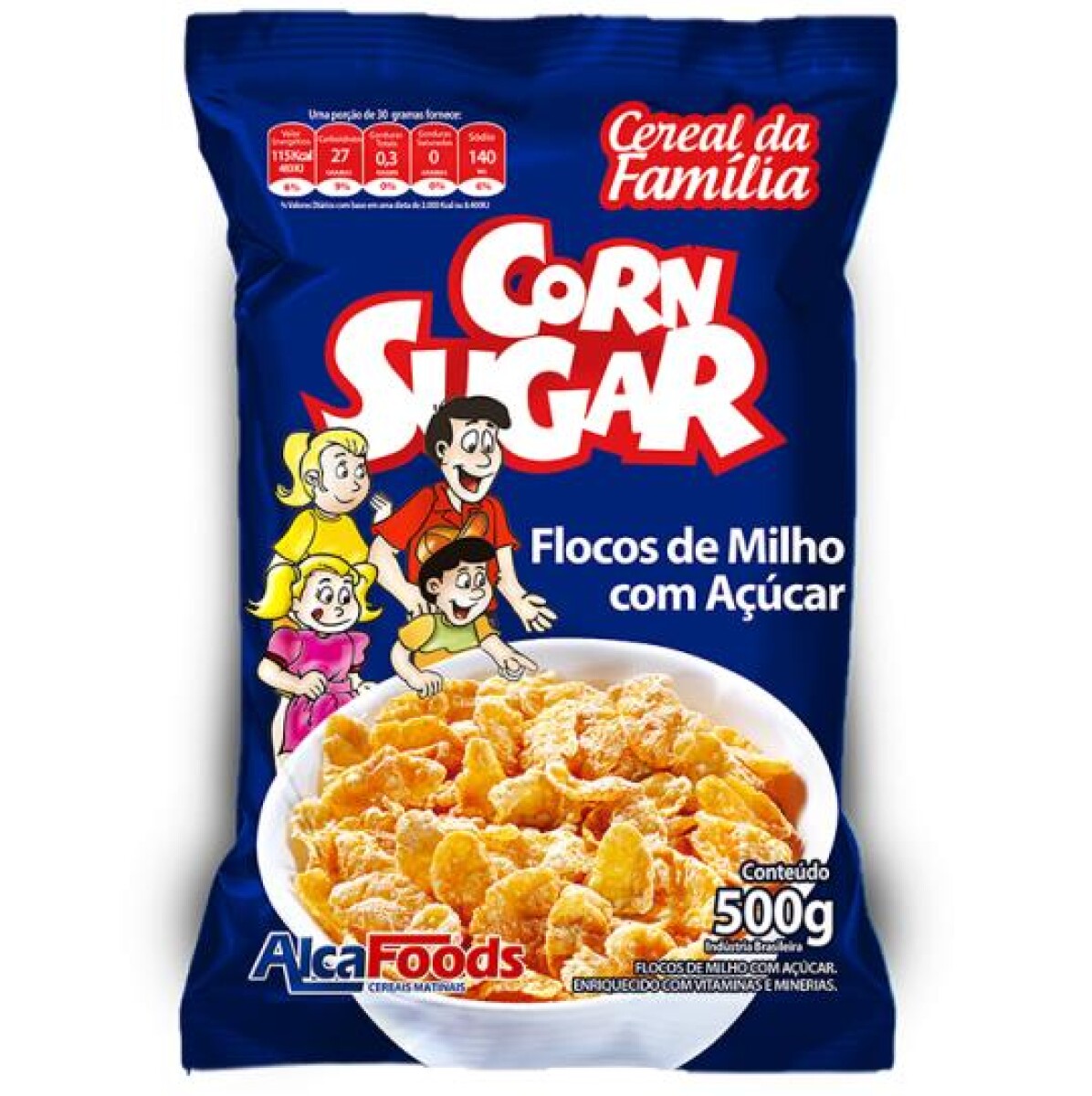 NAT -CORN SUGAR 500G CEREALES DA FAMILIA 
