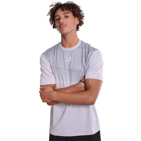 Camiseta Remera Topper Entrenamiento Hombre Original Gris