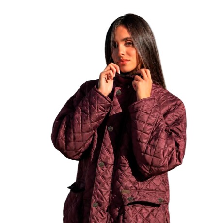 Campera Capitoneada Dama Bordo