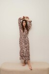 Camisero Emily Maxi Reddish Brown Zebra Camisero Emily Maxi Reddish Brown Zebra