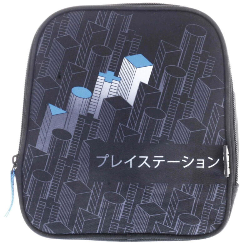 Lanchera Play Station Mochila Play Negro - Azul