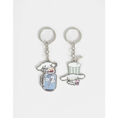 Set De Llaveros ''cinnamoroll'' Combinacion Multicolor