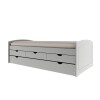 Cama Marinera 1 Plaza Con Cajones - Ulli Gris