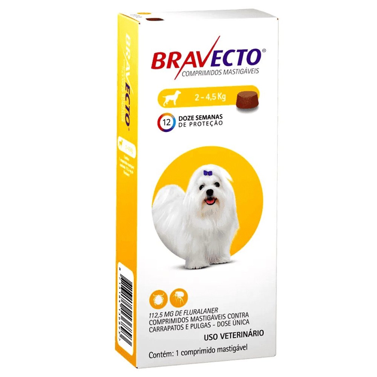 Bravecto 2 a 4.5kg 