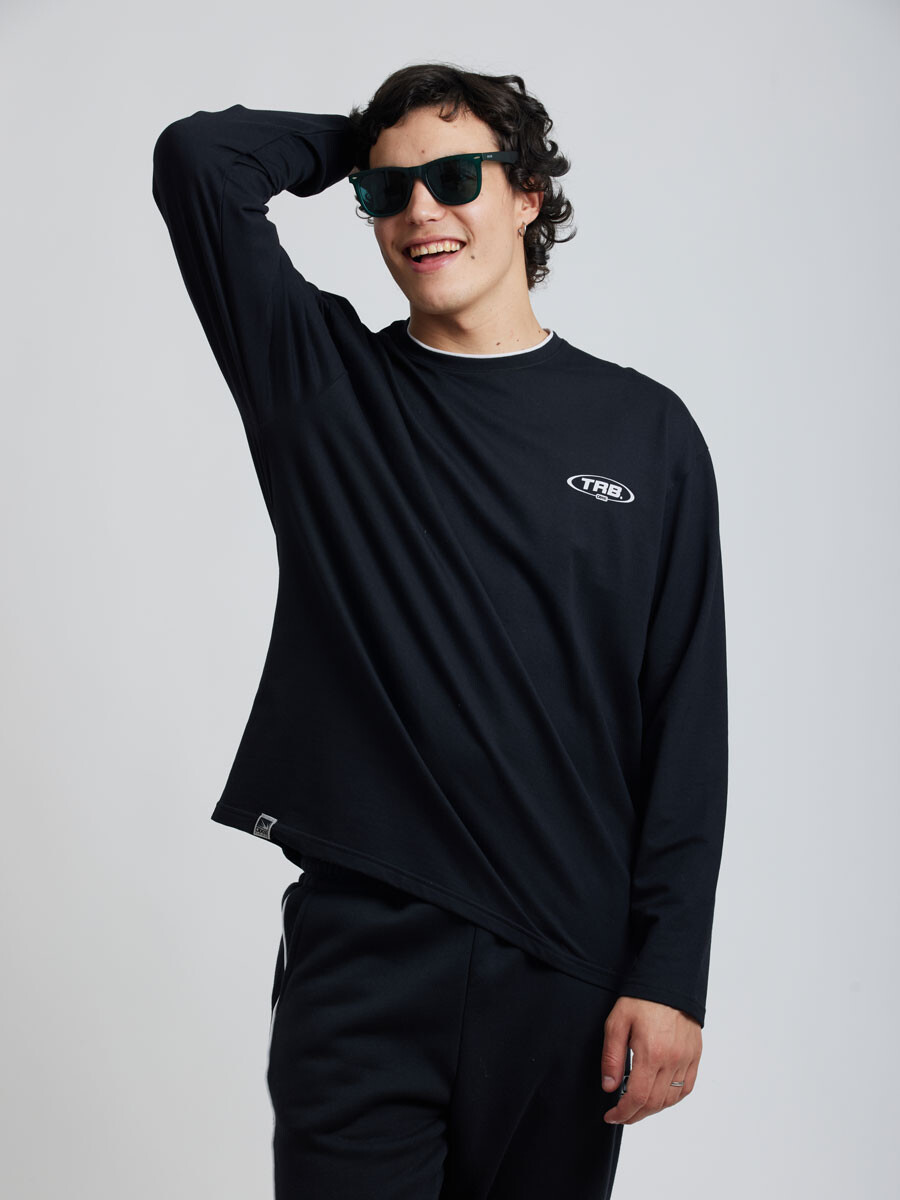 T-SHIRT M/L TRIBU DIXIE Negro