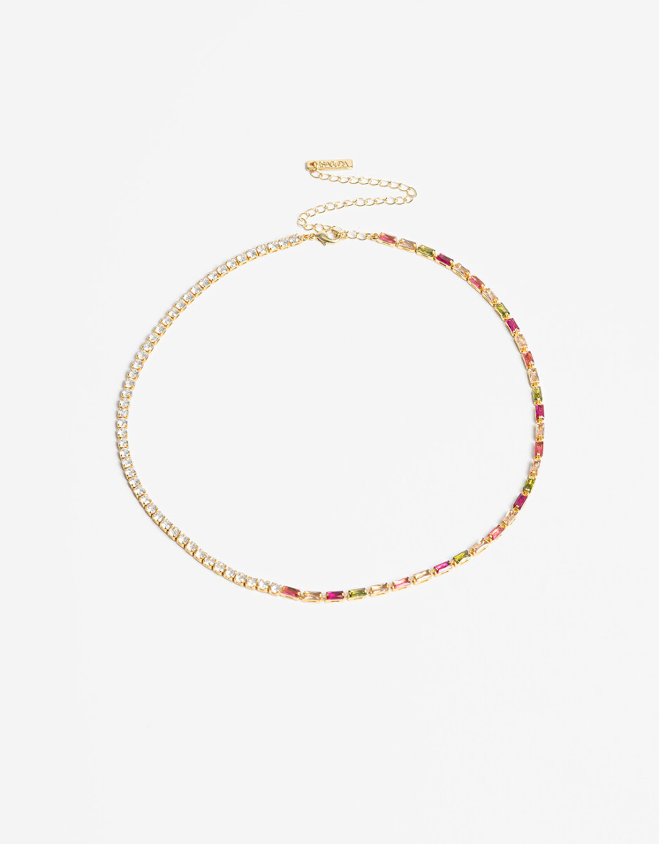 Collar Con Cubic Zirconia 