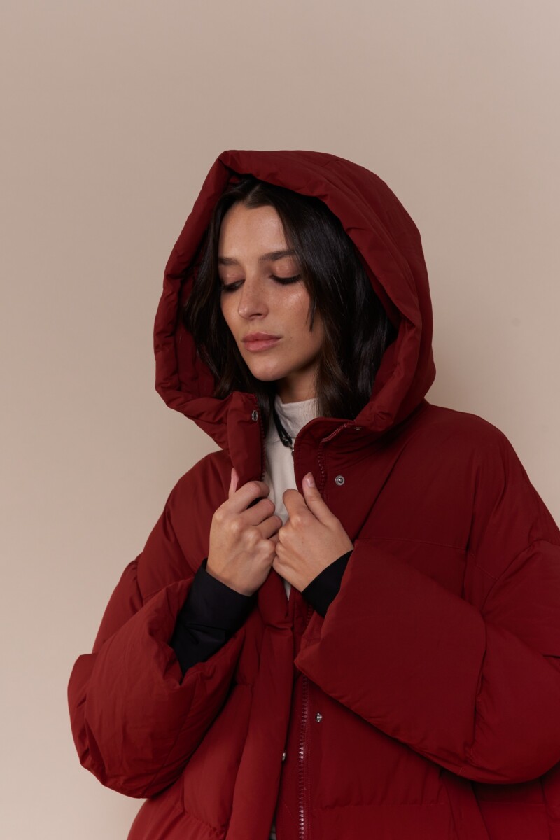 Campera Axolote BORDO
