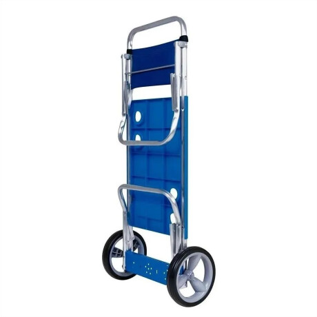 Carrito Para Sillas De Playa + Mesa Calidad Azul