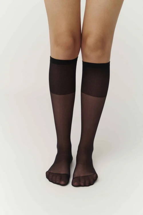 3/4 GERME Lycra con Puntera Negro