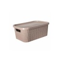 CAJA RATTAN TREVI 7Lts ROSA ROSA