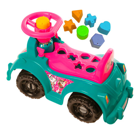 Buggy Andador Infantil Interactivo Bocina Brasilero Verde