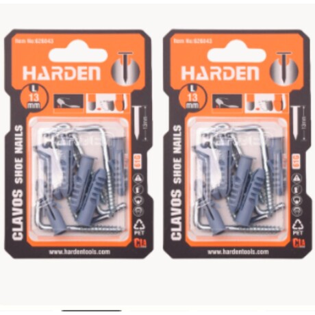 JUEGOS DE 9 PITON RECTO ENC TACO 6MM HARDEN ++ N/a