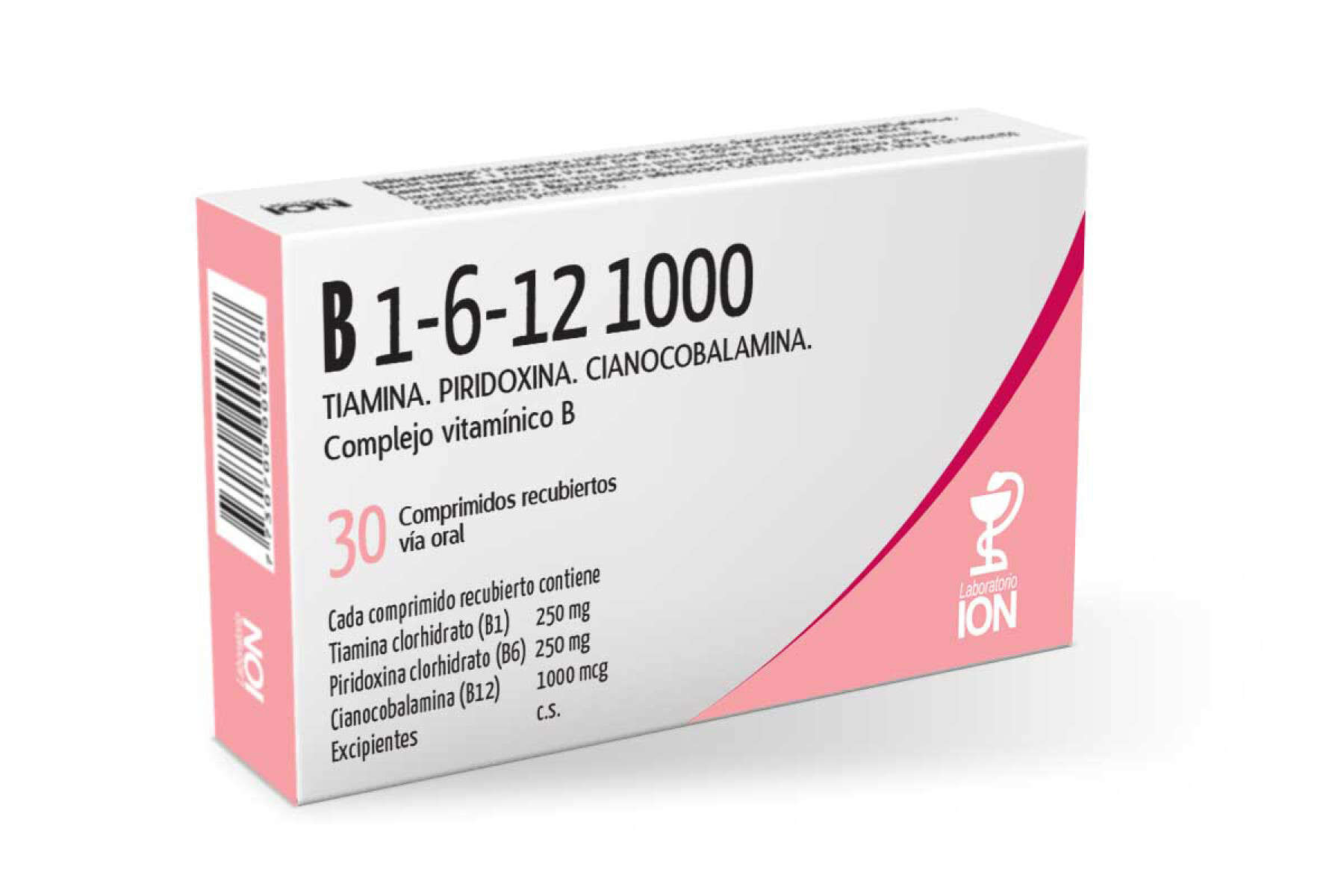 B1 6 12 1000 30 Comprimidos 