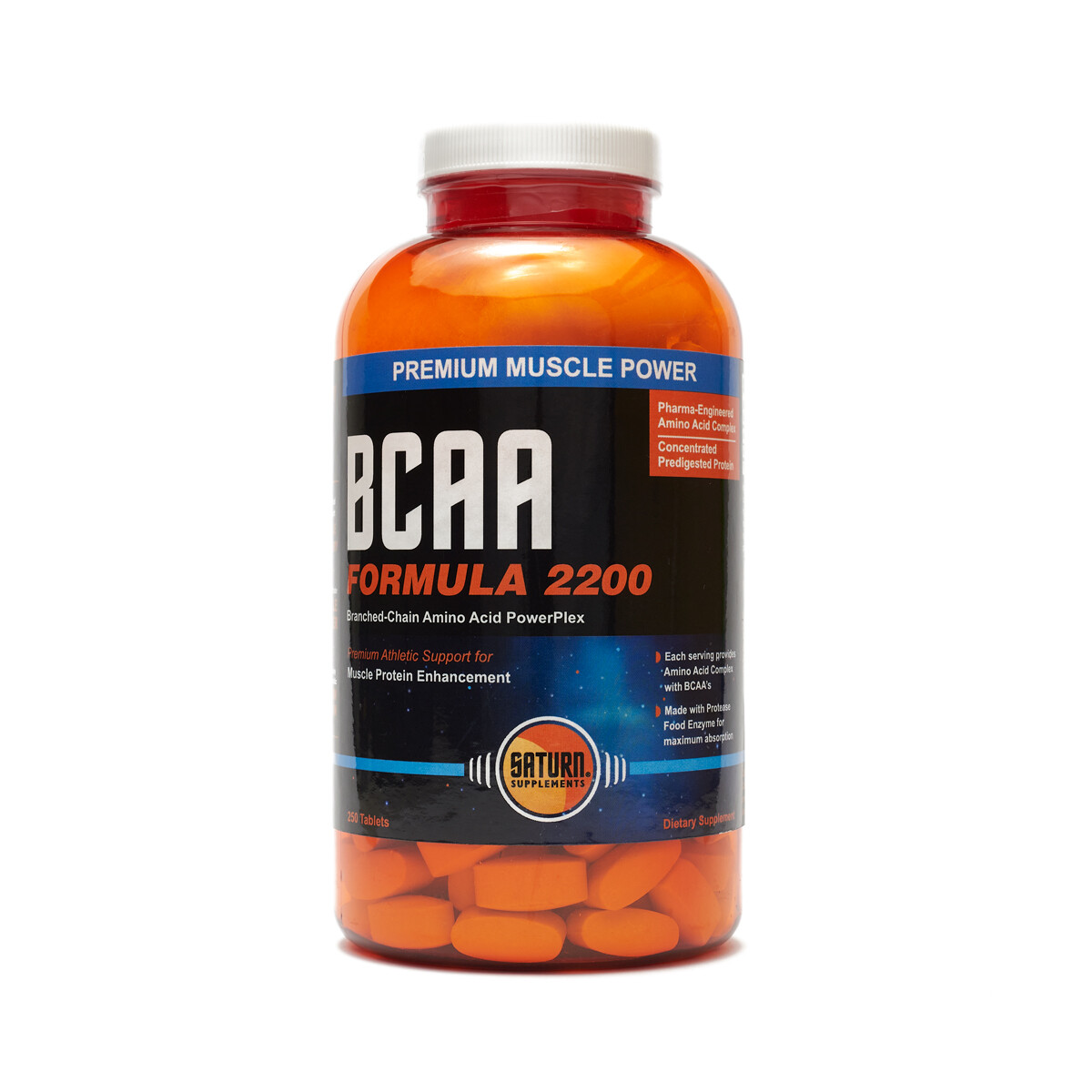 Saturn Supplements BCAA 2200 - 250 tablets 