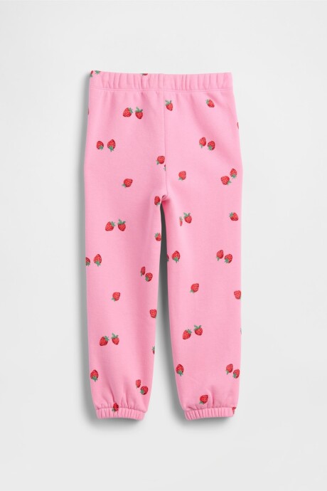 Pantalón Deportivo Logo Gap Toddler Niña Parisian Pink