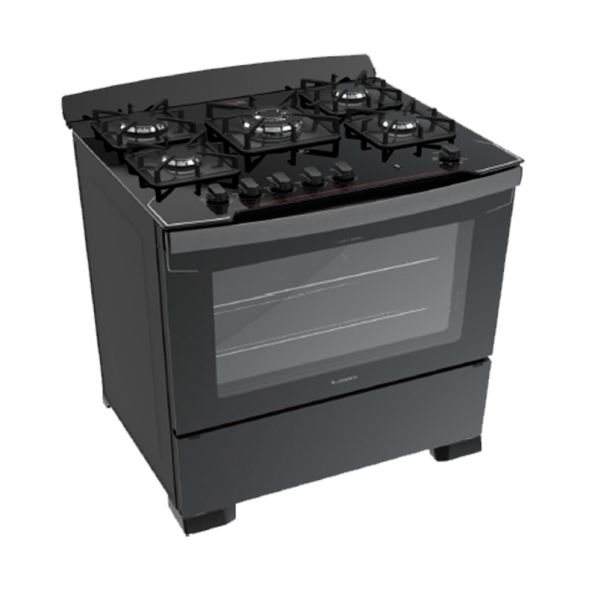 Cocina James 4H C 805 negra 