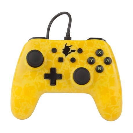 WIRED CONTROLLER PIKACHU SILHOUETTE POWER A PARA NINTENDO SWITCH Amarillo