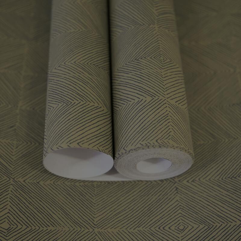 Empapelado Rhombus Olive