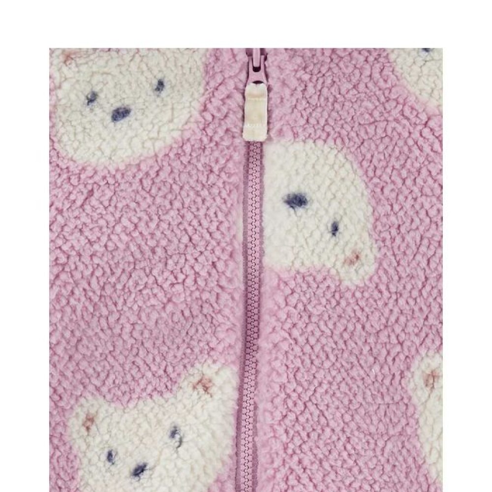 Conjunto Carters Campera Fleece , calza y bodie OSO ROSA RN Conjunto Carters Campera Fleece , calza y bodie OSO ROSA RN