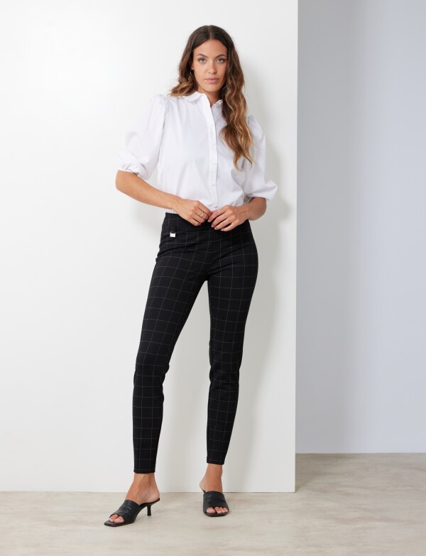 Pantalon Cuadros NEGRO/BLANCO