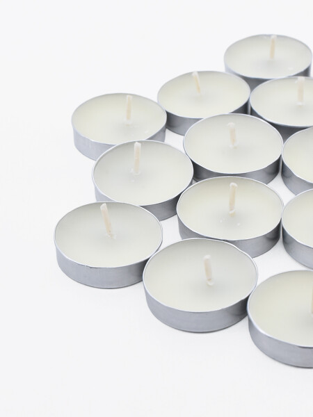 VELAS TEALIGHTS SET X 20 BLANCO