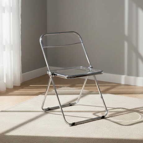 SILLA DE COMEDOR PET-Y-METAL GRIS SOFÍA