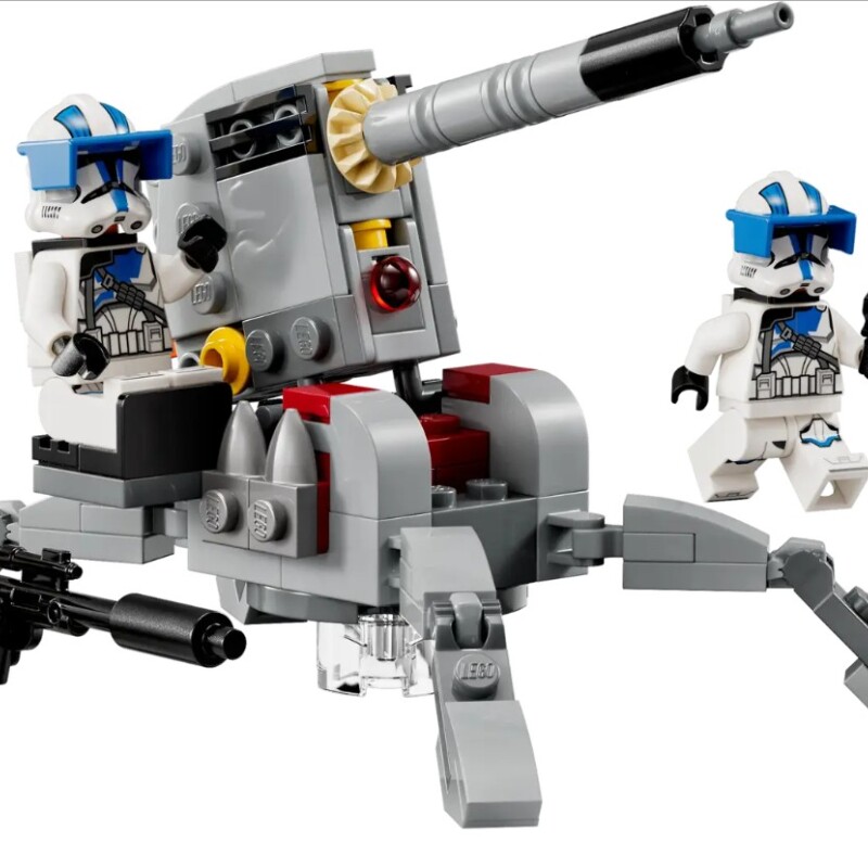 Lego Star Wars Set Soldados Clon 501 + Cañon Stormtrooper Lego Star Wars Set Soldados Clon 501 + Cañon Stormtrooper