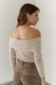 SWEATER BARDOT BEIGE