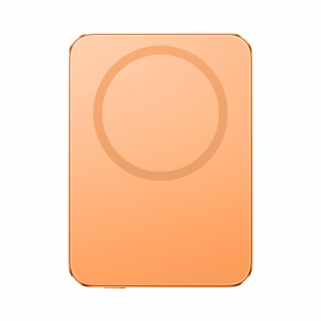 XIAOMI ULTRATHIN MAGNETIC POWER BANK 5000 15W Cargador Portátil XIAOMI Magnetic Power Bank Ultrathin 15W 5000 mAh - Orange